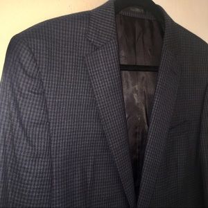 Calvin Klein Men’s Wool Checkered Sport Coat